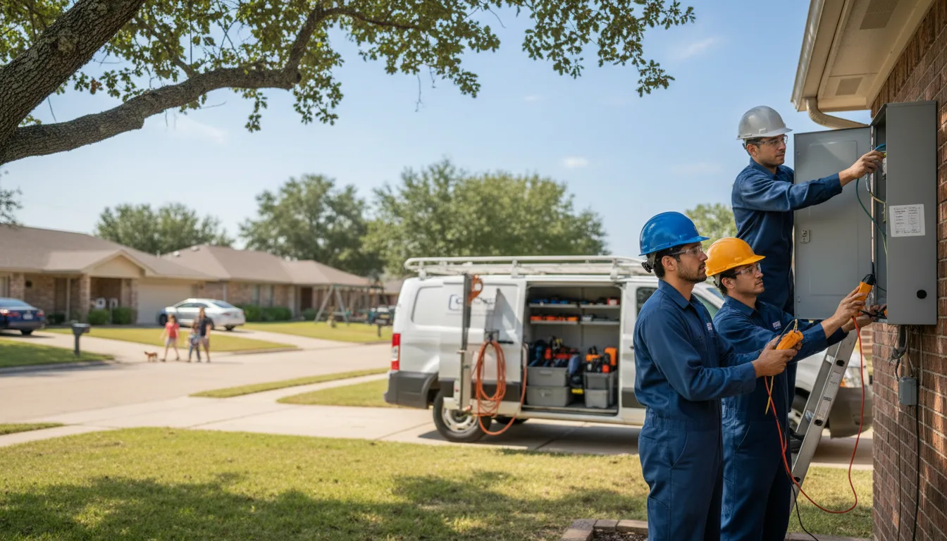 Certified electrician providing emergency electrical services in Cherryville, PA